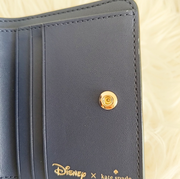 Disney X Kate Spade New York Lady And The Tramp Small Bifold Wallet KH619 - Picture 6 of 7